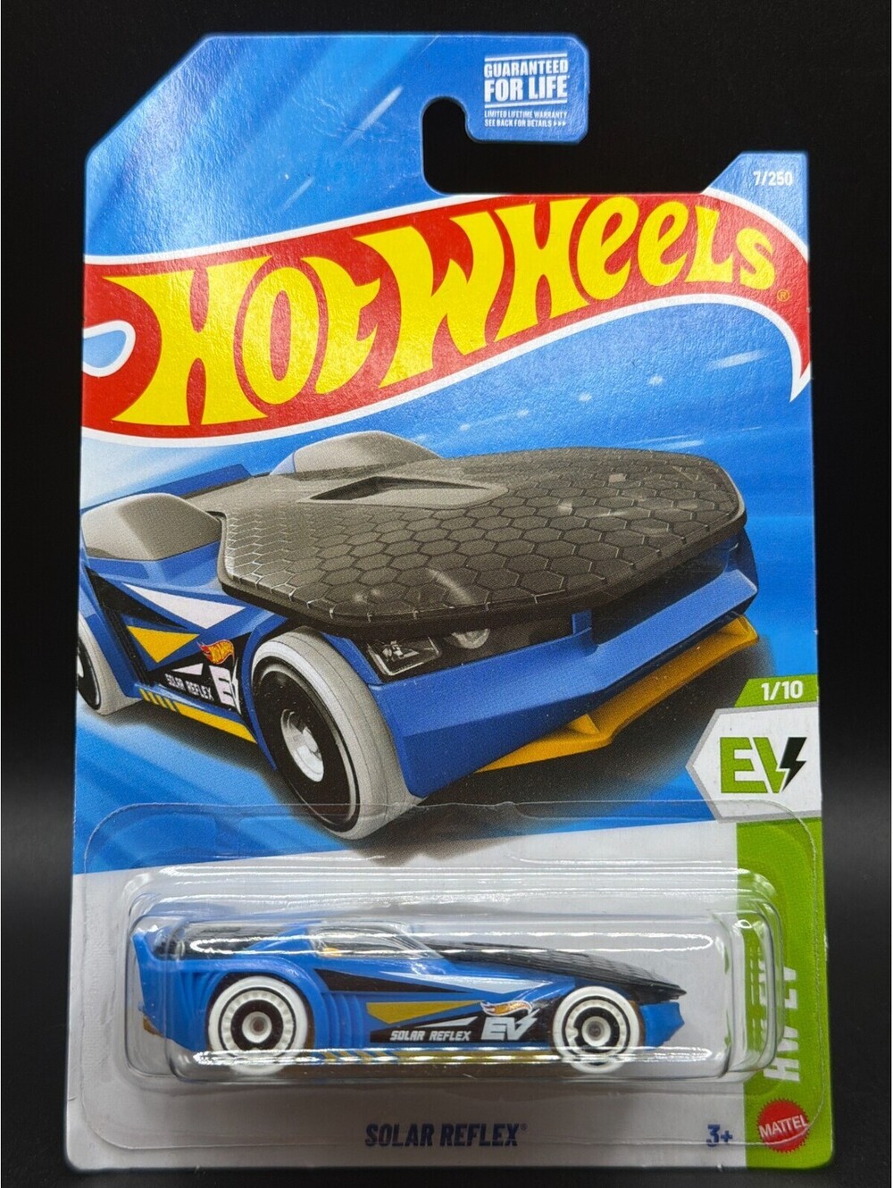 Hot Wheels 2026 Solar Reflex Blue 7/250 HW EV 1/10 Diecast Car JJH85 New